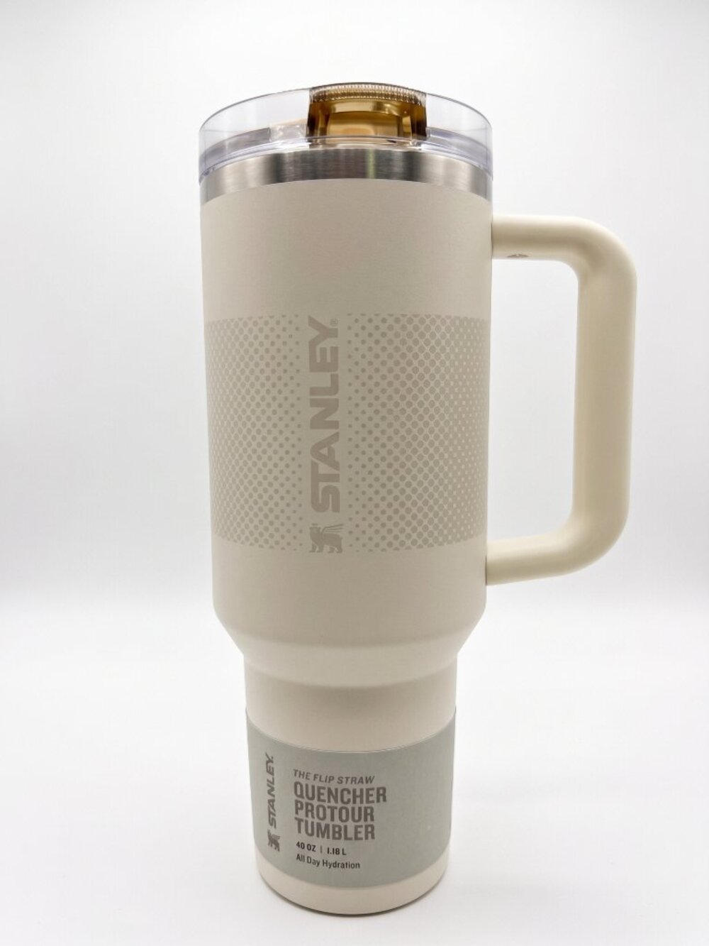 Stanley Quencher ProTour Flip Straw Tumbler 40 OZ Stainless Steel Cream Fade $45